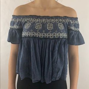 American Eagle Off the Shoulder Top